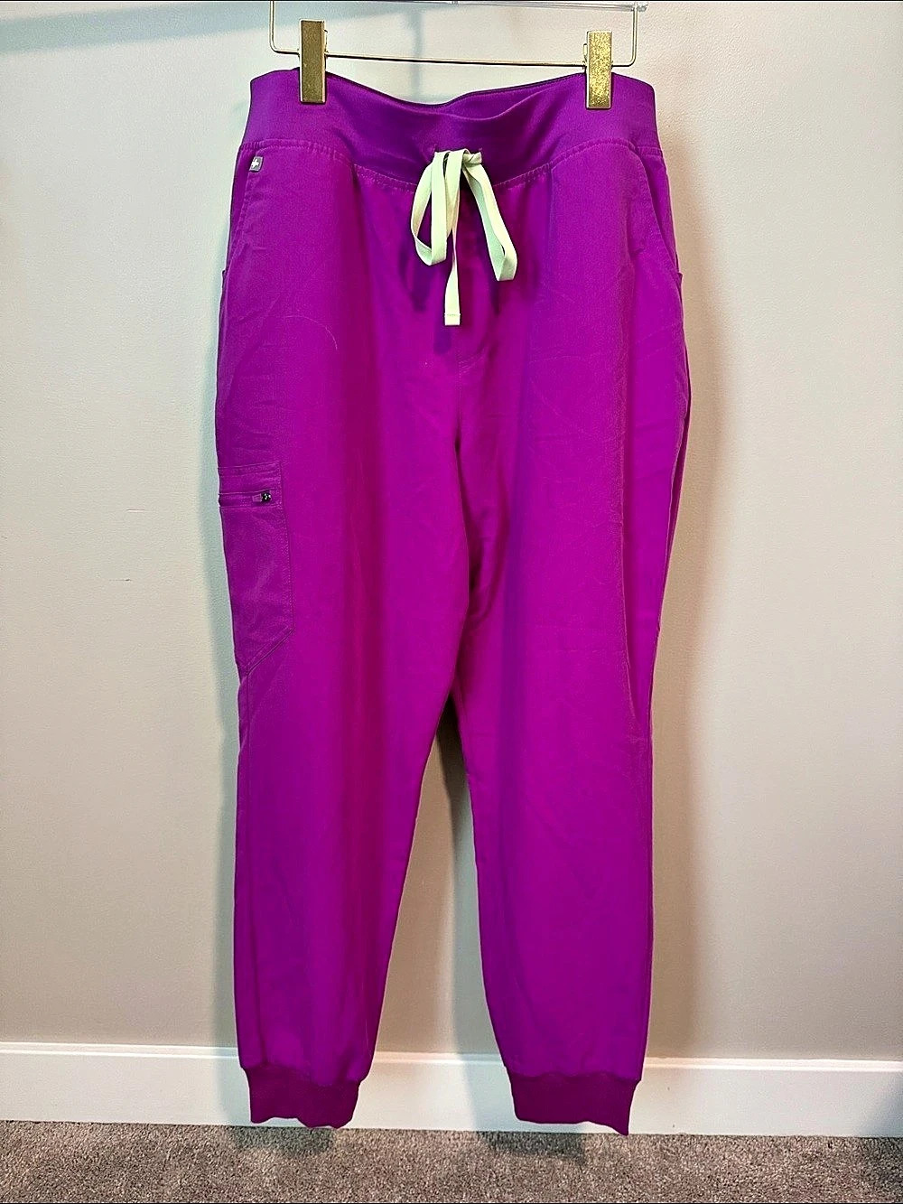 FIGS Zamora Jogger Scrub Pants Purple XXL